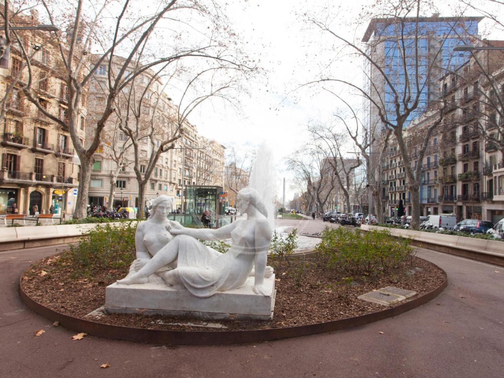 Bonito Apartamento En Gracia Barcelona Exteriör bild